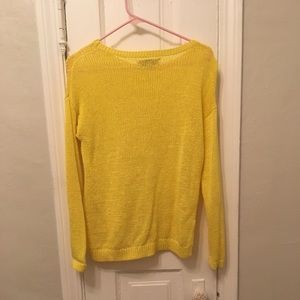 LOFT loose chunky tight woven sweater